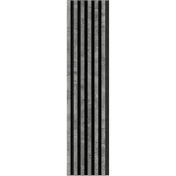 Dekorační panely loft 3D lamely na filcovém podkladu