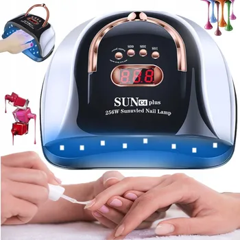 UV lampa na nehty UV/LED lampa na nehty Sun C4 Plus 256W, zelená