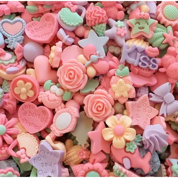 samolepka Samolepky kawaii pastelové 100 ks květy ovoce zmrzlina 1.6–2 cm