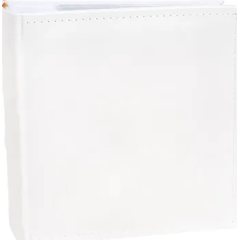 Fotoalbum Album na 200 fotografií 10x15 Bianco White z ekokůže