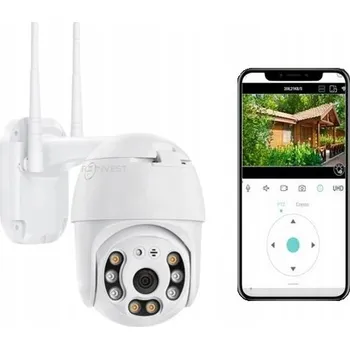 IP kamera Venkovní otočná IP WiFi kamera Smart FullHD 1080p s detekcí pohybu a zoomem 2 Mpx