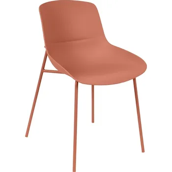 Jídelní židle Somcasa Červená plastová jídelní židle Diletta