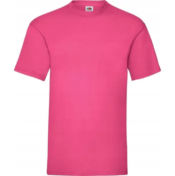 Pánská móda TRIČKO FRUIT OF THE LOOM T-SHIRT 165g Fuchsia XL