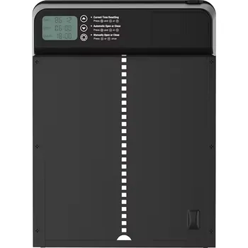 Chov hospodářského zvířete Automatická dvířka do kurníku Okköbi digitální časovač ruční režim |hliníková slitina