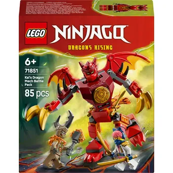 Stavebnice LEGO Stavebnice Lego Ninjago Drak-mech Kaie 71851 85 dílků