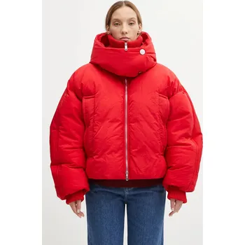 Péřová bunda Sportmax GLIZIA, 38, červená, 33X