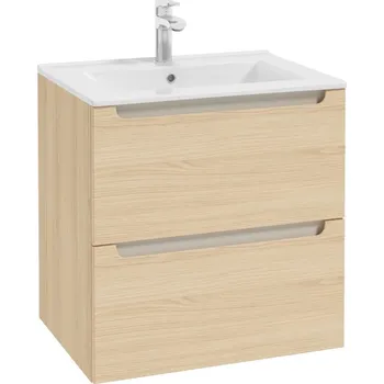 Nábytek Koupelnová skříňka s umyvadlem Naturel Stilla 60x60x45 cm dub vincenza mat STILLADV06056U1