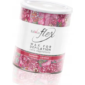 Přípravek na depilaci a epilaci Italwax Vosk Měkký Raspberry v plechovce 800 ml