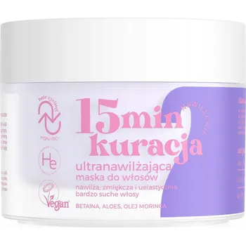 Vlasová regenerace Hair Cycling by ONLYBIO Hydratační 15minutová kúra - ultra hydratační maska