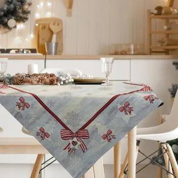 ubrus Vánoční ubrus 140x180 cm z gobelínové tkaniny - vzor