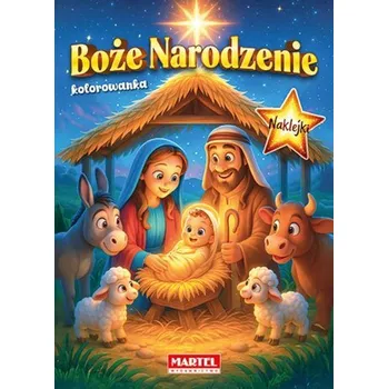 První čtění Boże Narodzenie Szopka z naklejkami - Wiktoria Kohnke