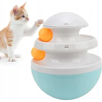 Hračka pro psa INTERAKTIVNÍ HRAČKA PRO PSY PRO KOČKU, VYPADÁVAJÍCÍ PAMLSKY, PANÁČEK VSTAVÁČEK, MÍČKY