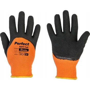 Pracovní rukavice Ochranné rukavice PERFECT SOFT FULL latex, velikost 9 BRADAS 1732