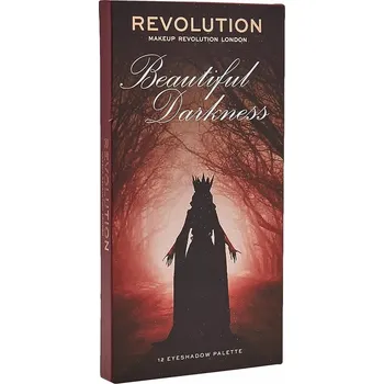 Oční stíny Makeup Revolution Beautiful Darkness paletka očních stínů