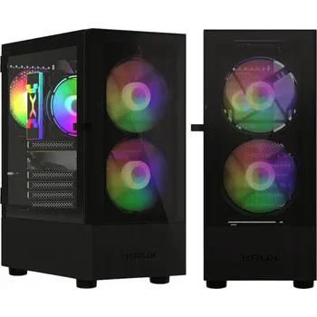 Stolní počítač Počítač pro hry, výkonný Ryzen 5 5600G, 16GB DDR4, 1TB NVMe, Vega 7