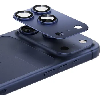 Ochranné sklo Benks Glass Warrior Metal Integrated Lens Protector (C070) pro iPhone 17 Pro Max modré