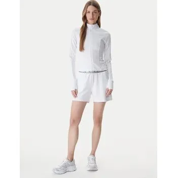 Dámské oblečení EA7 Emporio Armani Mikina 7W001150 AF12501 Bílá Slim Fit M