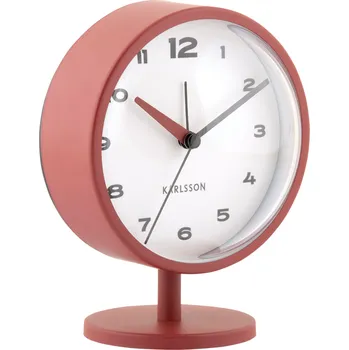 Budík Karlsson, Budík Brisk Dome, červený - Formadore