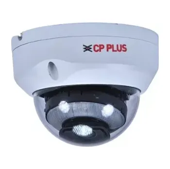 IP kamera CP PLUS CP-UNC-VC41L5C-VMD-LQ CP-UNC-VC41L5C-VMD-LQ 4.0 Mpix venkovní dome IP kamera s duálním přísvitem, Starlight, H.265, WDR a mikrofonem