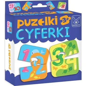 Puzzle Puzzle Kangur 12 dílků Puzzelky Čísla 3+