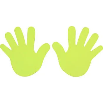 Merco Hand značka na podlahu žlutá balení 1 pár