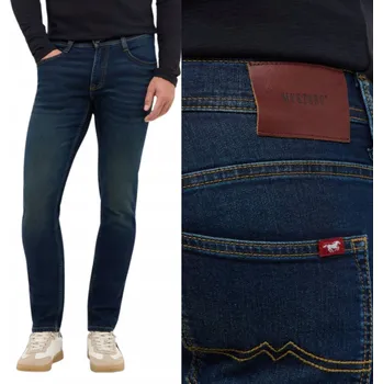 Pánské džíny Mustang Style Oregon Slim pánské džíny se zúženými nohavicemi, velikost 36/36