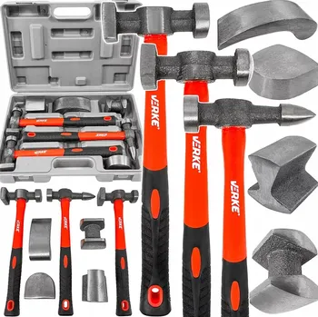 Sada nářadí SADA NÁŘADÍ NA ZPRACOVÁNÍ PLECHU 7 KS V86224