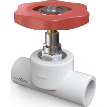 Vodovodní potrubí Mexen PPR ventil sedlový svařovaný pro trubky PPR 32 x 32 - W97352-32-00 PP-R Tvarovky