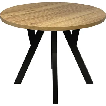 Jídelní stůl Ø100+40 TRAVIS Laminát Kulatý Nohy Travis