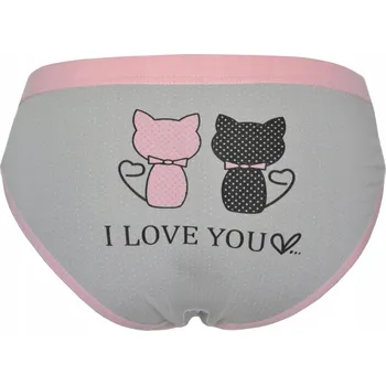 Kalhotky KALHOTKY KALHOTKY KOČKY VALENTÝN XL BAVLNA 8172