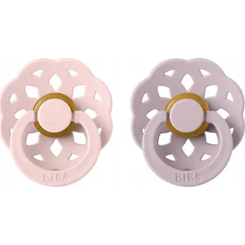 dudlíky Kulatý gumový Dudlík Bibs 6 měsíců +