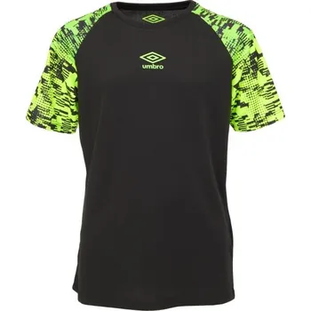 Chlapecké tričko Chlapecké sportovní triko Umbro FORMATION JERSEY - JNR M Černá, Žlutá