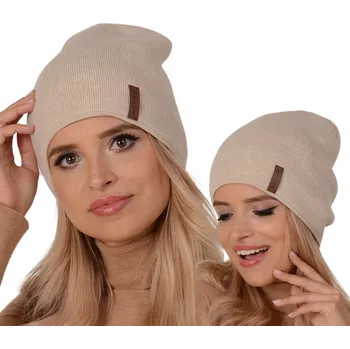 Čepice Dámská Teplá ČEPICE beanie dvojitá V1