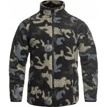 Pánská softshellová bunda Brandit Fleecová bunda Teddy, tmavé maskáčový (maskovací vzor), XL
