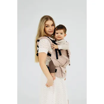 Šátek na nošení dítěte LennyLamb LennyPreschool (58% bavlna, 42% len) - TUNDRA