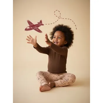 Kojenecké oblečení Sinsay - Bavlněné body 3 pack - hnědá - 8218E-88X - 8218E-88X-74