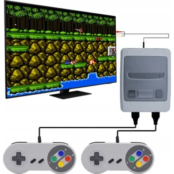 Herní konzole RETRO TV HRA KONZOLE 8-BIT 620 HER 2 OVLADAČE MINI PEGASUS