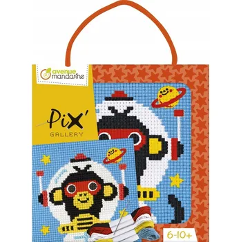 Obraz Vyšívanka Clairefontaine Pix Gallery Kosmonaut