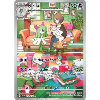 Sběratelská karetní hra Kirlia 212/198 - Scarlet & Violet