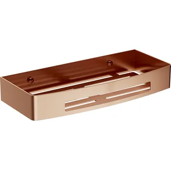 Drátěná police Omnires Uni koupelnový košík měděná UN10331CPB