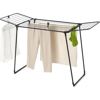 Sušák na prádlo Brabantia, Sušák na prádlo Hangon Too, 158,9 cm, černý - Formadore