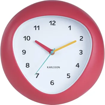 Hodiny Karlsson, Nástěnné hodiny Funky Vibes, růžové - Formadore