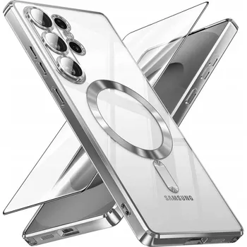 Pouzdro na mobilní telefon Zadní Kryt Nstyl pro Samsung Galaxy S25 Ultra stříbrný