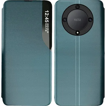 Pouzdro na mobilní telefon Flipové pouzdro WWW pro Honor Magic5 Lite 5G / X40 5G zelené