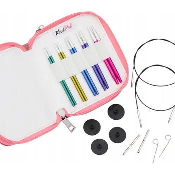 Jehlice Sada vyměnitelných jehlic KNITPRO ZING starter set special - 10 cm