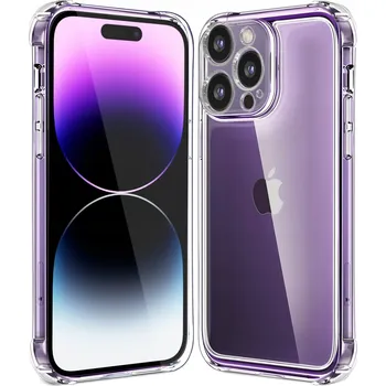 Pouzdro na mobilní telefon Zadní Kryt Anti pro Apple iPhone 14 Pro bezbarvý