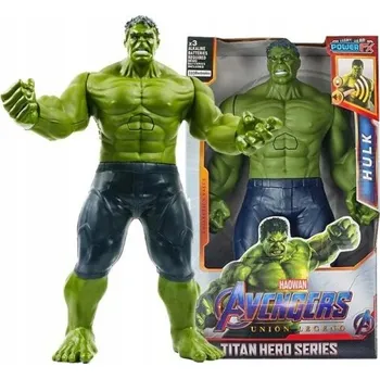 Figurka Akční figurka Hulk Avengers zelená se zvukem a světlem 30 cm
