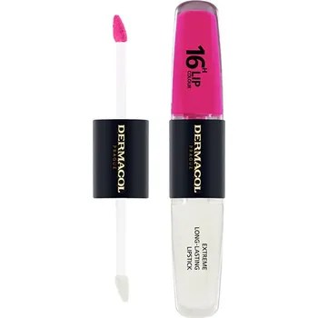 Dlouhotrvající dvoufázová barva na rty a lesk 16H Lip Colour (Extreme Long-Lasting Lipstick) 4 + Dermacol / Odstín: 8 - 4 ml