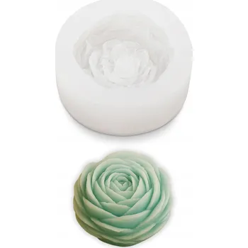 Forma na pečení Silikonová forma na svíčky, vosk, mýdlo, odlitky - květ jaskier