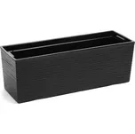 Truhlík BEGONIA plastový Barva: Černá